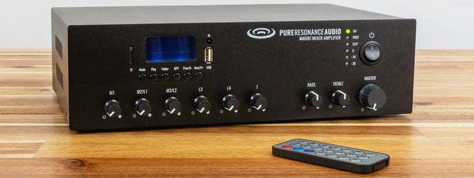 A Customer Story: Local Audio Contractor Finds a Bluetooth Mixer Amplifier for Church and Commercial Projects